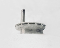 A stadium-size monument built on Bulgarias Mount Buzludzha by the Soviet Union as a tribute to socialism Now closed and heavily vandalized x