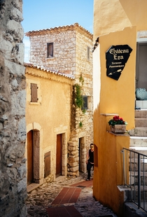 A street in Eze France