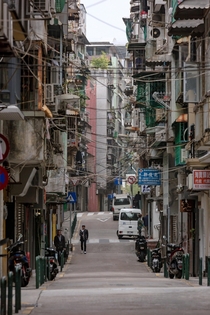 A street in Macau 