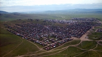 A Suburb of Tsetserleg Mongolia 