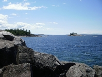 A Summer day at Agawa Bay Lake Superior PP Ontario 