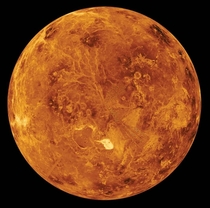 A super clear view of Venus shot using radar