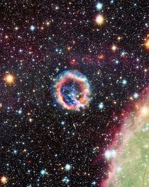 A Supernova remnant in the Large Magellanic Cloud