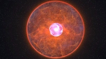A Thorneytkow object is a conjectured type of star wherein a red giant or supergiant contains a neutron star at its core formed from the collision of the giant with the neutron star