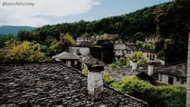 A tiny traditional village located in Zagori Greece