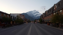 A typical shot of Banff AB