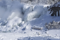 A very frozen Niagara Falls 
