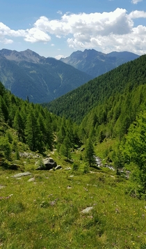 A view from the Top  in Southern Tirol Italy