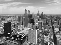 A view of Center City Philadelphia PA
