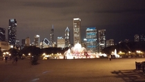 A view of Chicago you dont see everyday 
