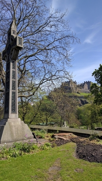 A view of Edinburgh Castle