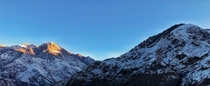 A view of the Himalayan range from Sankri Uttarkashi Uttarakhand 