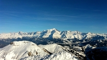 A view on Mont Blanc 