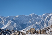 A Windy Morning - Mount Whitney Ca 