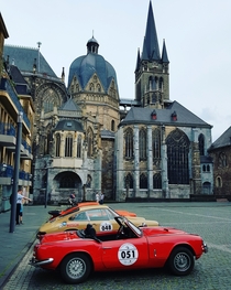 Aachen City Cathedral Germany before Corona