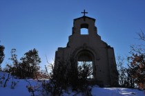 Abandon Church in Raton Pass in Colorado 