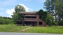 Abandon house in Ahoskie NC Never finished building it for some reason