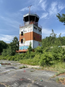 Abandoned Air Control Tower in Massachusetts