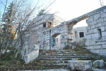 Abandoned Austro-Hungarian FortWWII Memorial Sarajevo Bosnia 