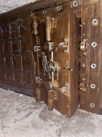 Abandoned bank vault 