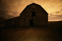 Abandoned barn in Saskatchewan Canada