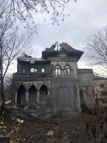 Abandoned beautiful house in Bucharest