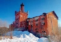 Abandoned beer brewery built in 