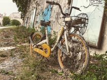 Abandoned bike in Rome
