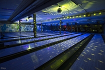 Abandoned Bowling Alley in Toronto with the Power Still Connected 