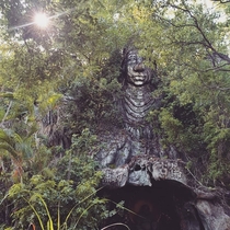 Abandoned Buddhist statue in Nantou Taiwan 