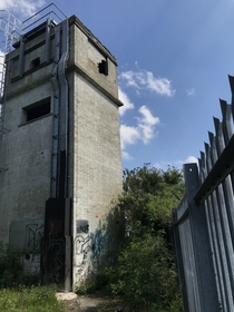 Abandoned building by newly constructed G tower-unknown purpose