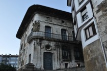 Abandoned building Mutriku Basque Country Spain 
