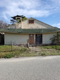 Abandoned building part of Fort Ord in Marina CA