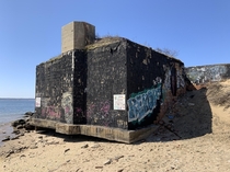 Abandoned bunker in Sandy Hook NJ