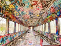 Abandoned bus Hopewell PA