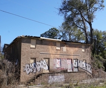 Abandoned by the railroad tracks North Charleston SC