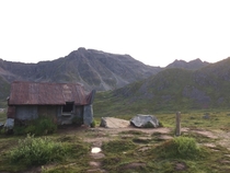 Abandoned Cabin from the s near Wasilla Alaska