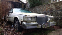 Abandoned Cadillac Seville West Sussex UK
