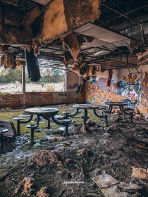 Abandoned Cafeteria  Atlanta GA