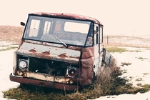 Abandoned car - FSC uk Mazury Poland