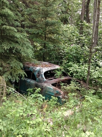 Abandoned car in Alberta 