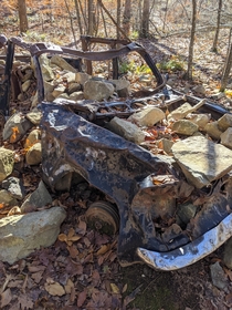 Abandoned car in north Carolina