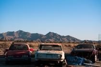 Abandoned cars in Arizona