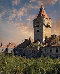 Abandoned castle in Hungary 