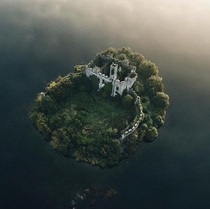 Abandoned Castle in Ireland built in  