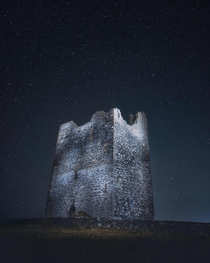 Abandoned castle in Ireland I light painted with my drone garycphoto
