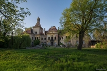 Abandoned castle in Poland 