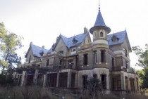 Abandoned castle in Rauch Buenos Aires 