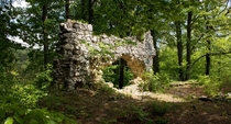 Abandoned castle in the woods that is just minutes from my house 
