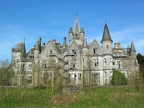 Abandoned castle Miranda Belgium  Photo by Bas Vrins